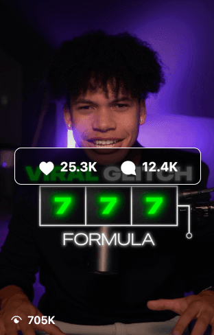 Client content result 9, showing views, likes, and comments